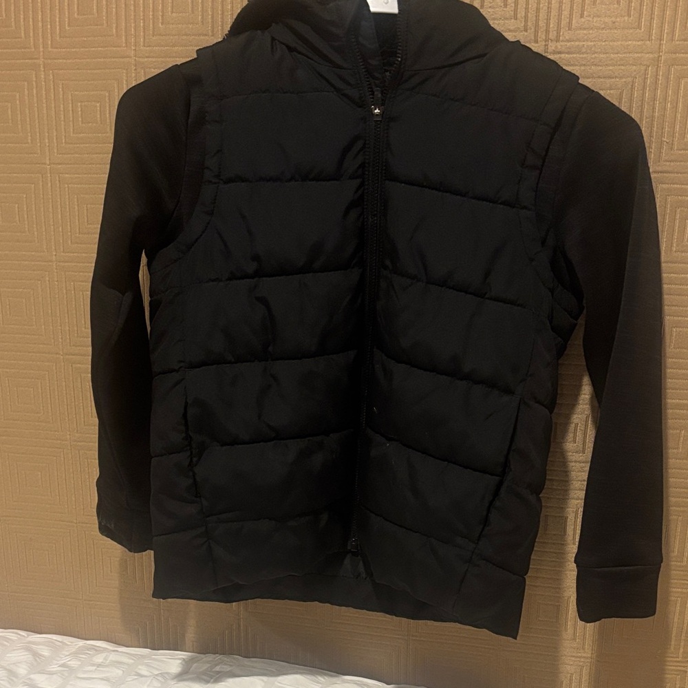Boy Size 6/7 Old Navy Kids Black Puffer Jacket